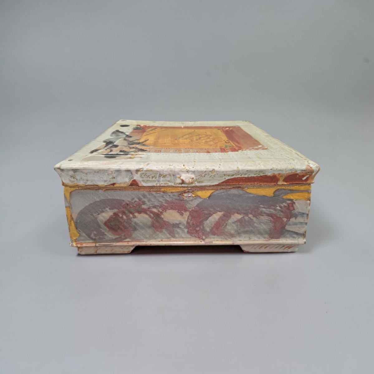Vincent Potier - Important coffret en céramique-photo-3