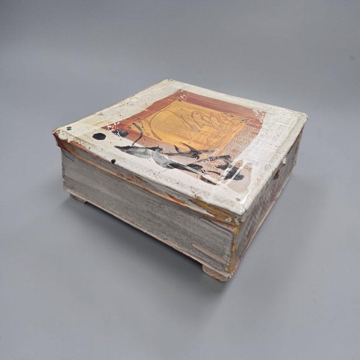 Vincent Potier - Important coffret en céramique