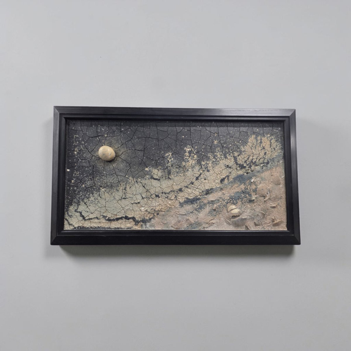 Aniat Tullio - "celestial Geology" Large Ceramic Wall Plaque-photo-2