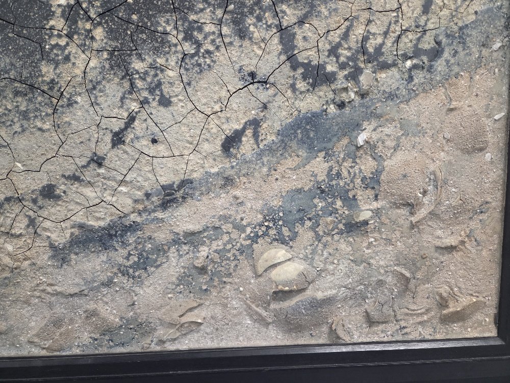 Aniat Tullio - "celestial Geology" Large Ceramic Wall Plaque-photo-4
