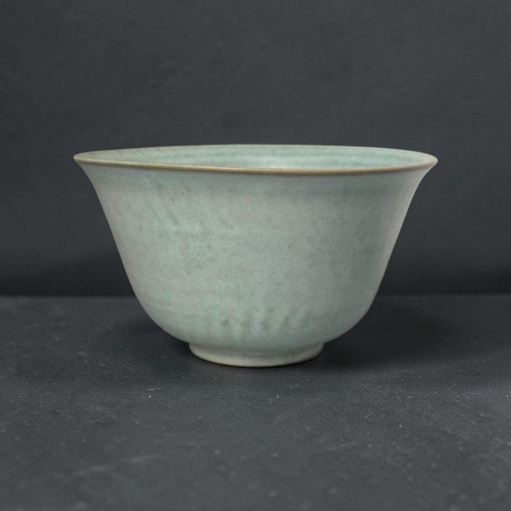 Louis Delachenal - Soft Stoneware Cup With Celadon Glaze- 