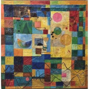 Shigehito Maehara - Huile sur toile