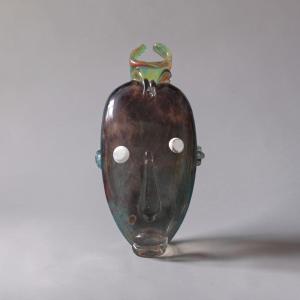 François Dubois - Mask In Blown Glass