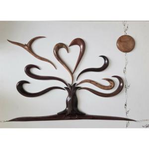 Thierry Guyot - Wooden Relief Panel