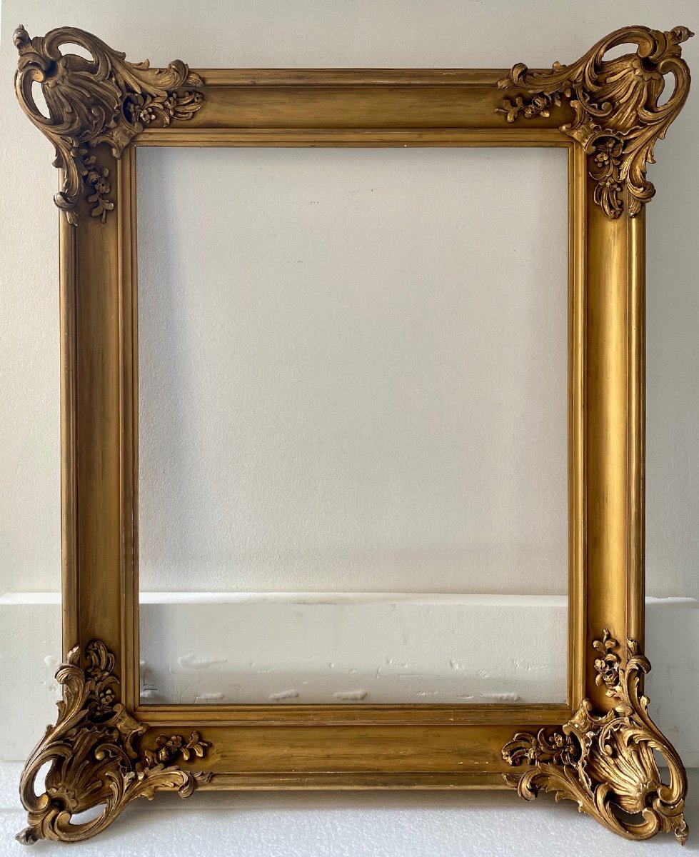 Louis XV Style Frame - 93.40 X 74.50 - Réf 1492-photo-1