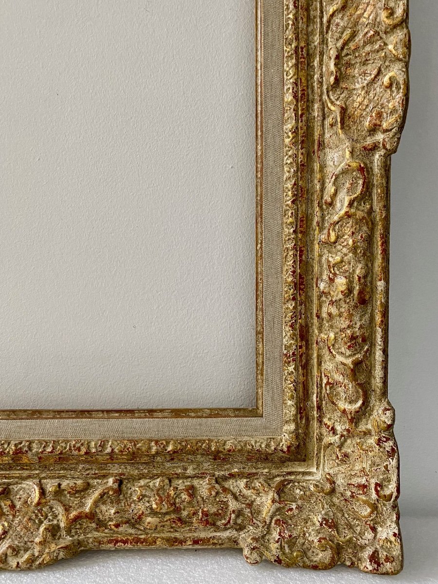 Cadre De Style Louis XIV -  65,70 x 50,90 - Ref - G051 -photo-5