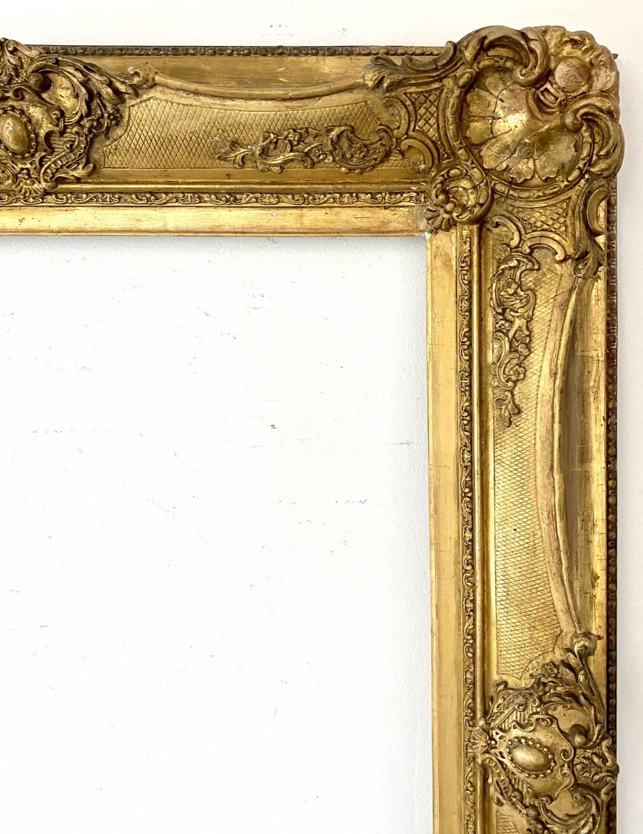 Louis XV Style Frame - 77.50 X 56.20 - Ref - 1436-photo-3