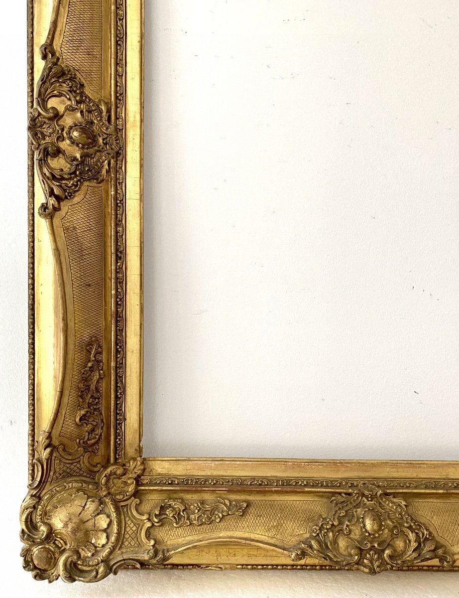 Louis XV Style Frame - 77.50 X 56.20 - Ref - 1436-photo-4