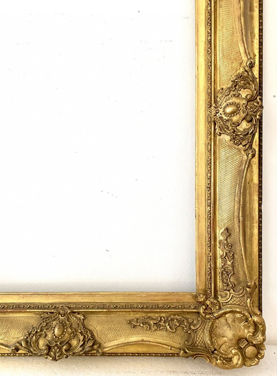 Louis XV Style Frame - 77.50 X 56.20 - Ref - 1436-photo-5