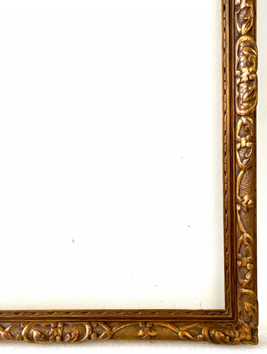 Louis XIV Style Frame - 82.40 X 63.40 - Ref - 507-photo-4