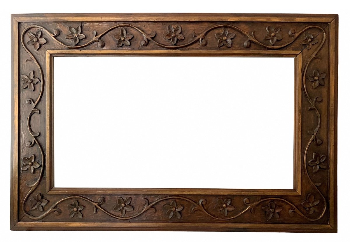 Cadre En Bois - 79,00 X 44,50 - Ref - 058