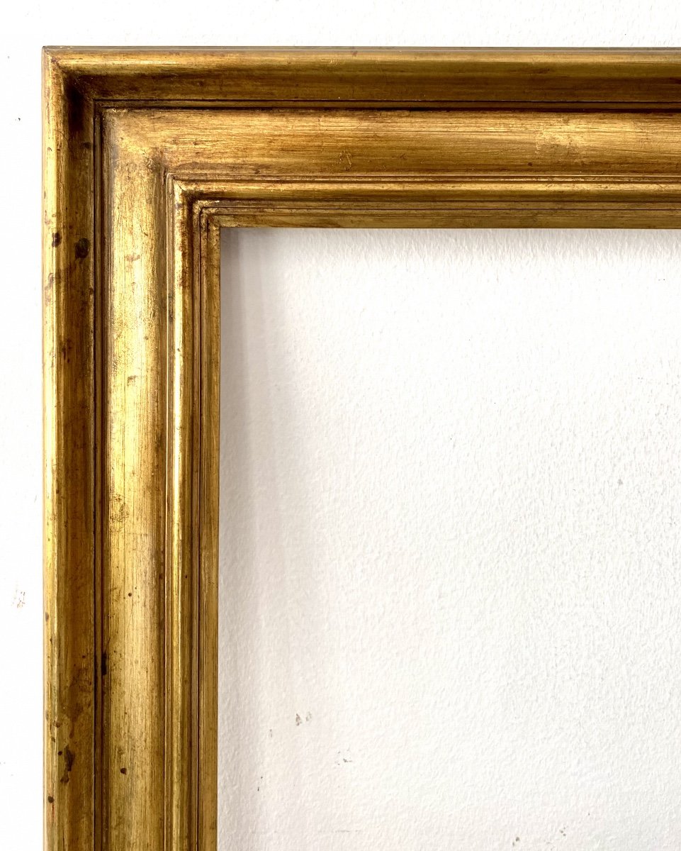 Cadre en bois doré large antique 50x70cm - Qualité Premium - ArtPhotoLimited