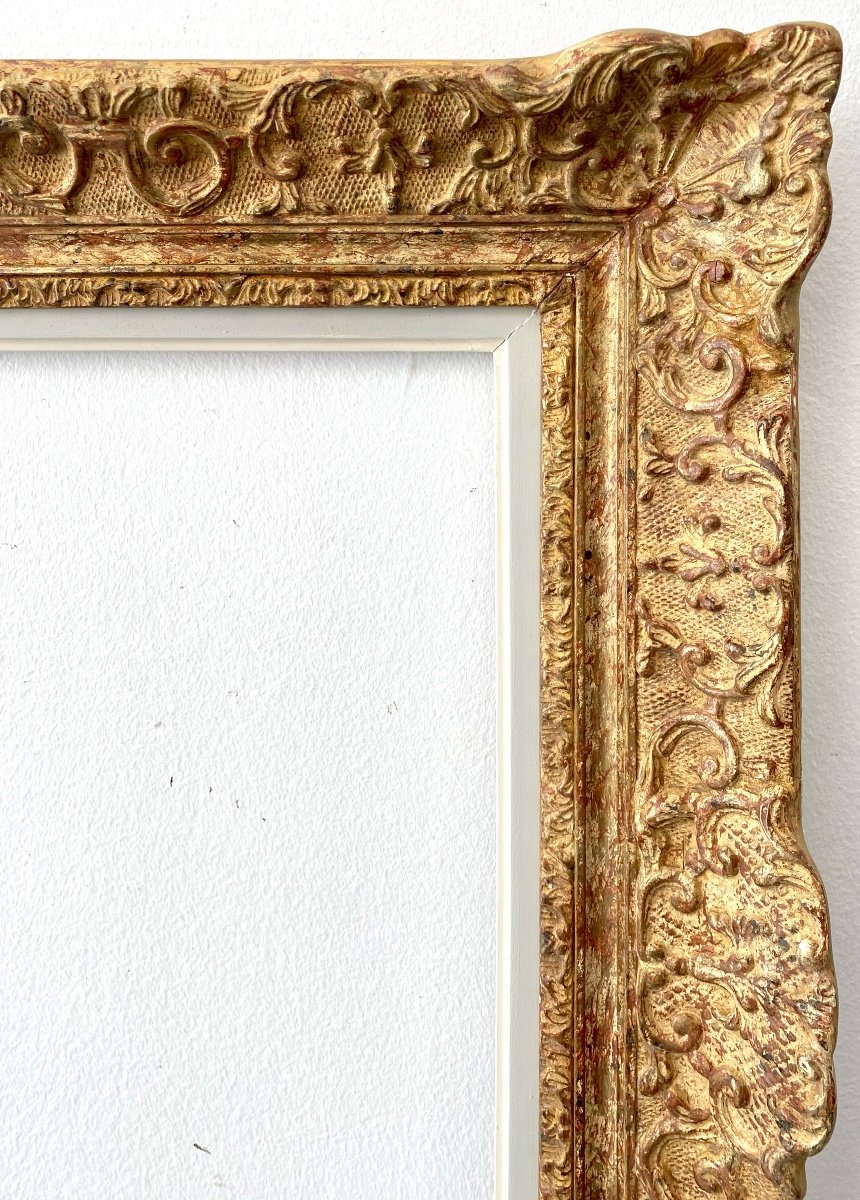 Louis XIV Style Frame - 61.60 X 42.00 - Ref - 1537-photo-3