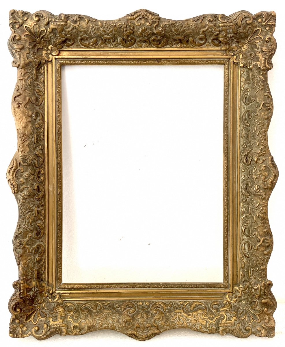 Louis XIV Style Frame - 41.20 X 31.00 - Ref - 1637-photo-1