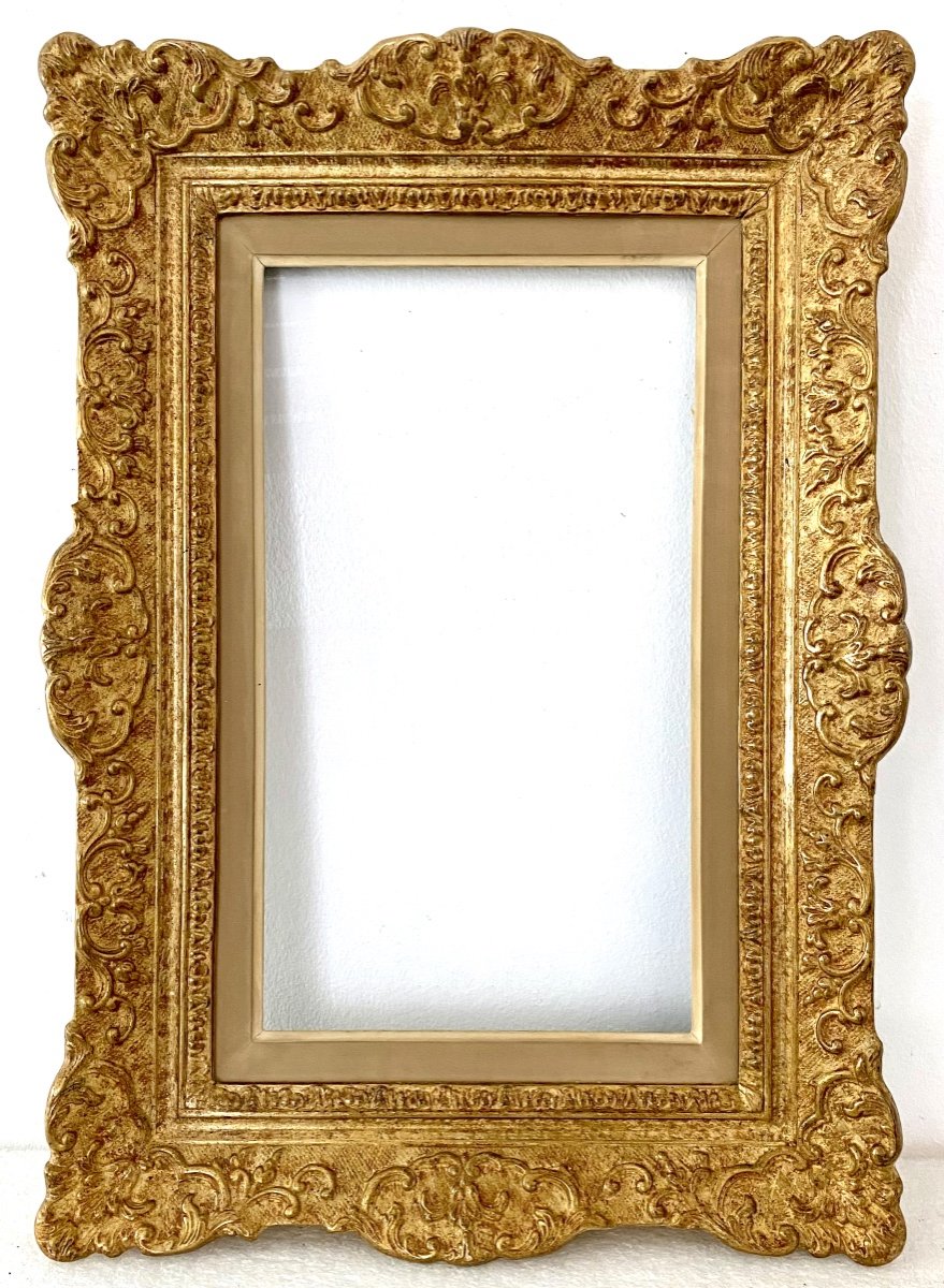 Louis XIV Style Frame - 34.20 X 20.00 - Ref - 1707-photo-1