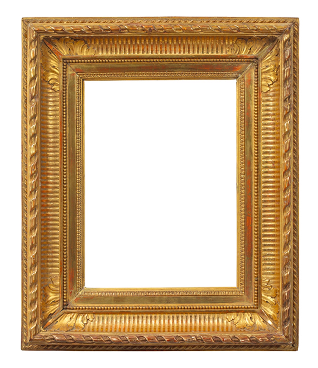 Cadre dit "à canaux" —  38,2 x 28,8 cm — Ref. 3001