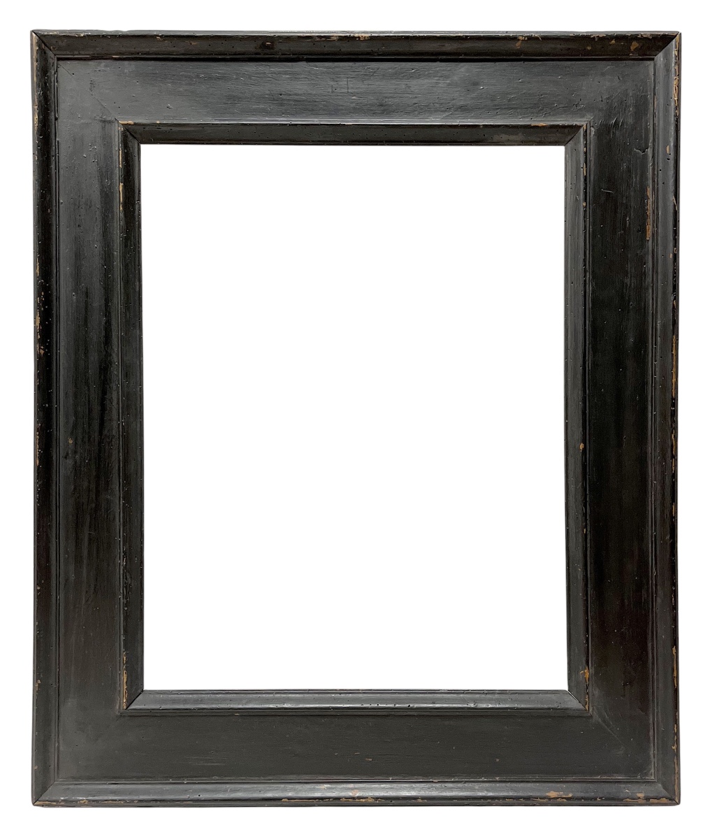 18th Century Blackened 'cassetta' Frame — 50.9 X 40.4 Cm — Ref. Pc0066m1