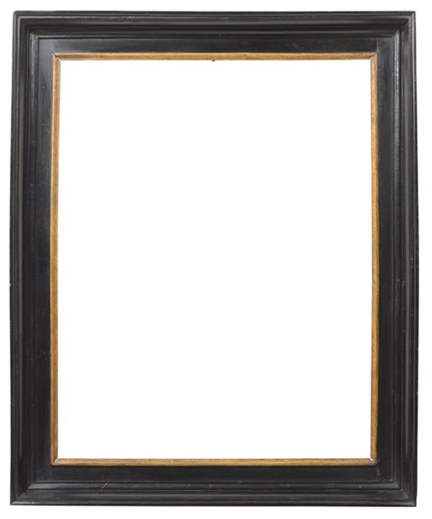 Cadre XVIe noirci — 82 x 63,8 — Ref.3091