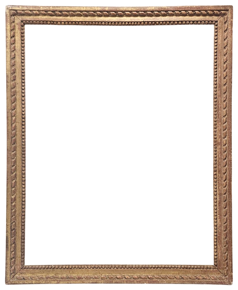 Cadre doré époque Louis XVI — 78,2 x 61,7 cm — Ref.3092