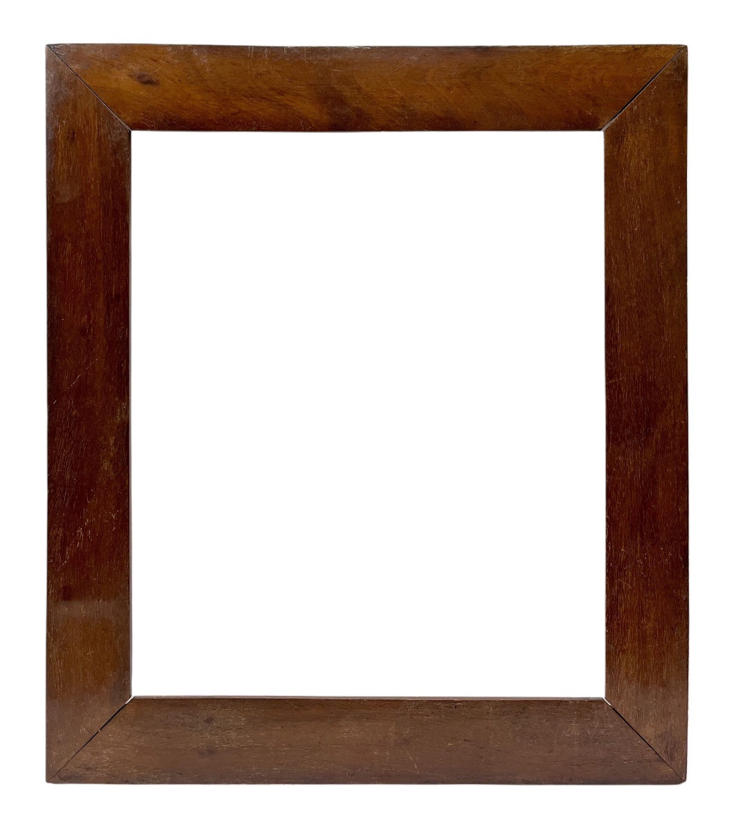 19th-century Mahogany Frame — 36.3 X 30.3 Cm — Ref. Pc0067m1