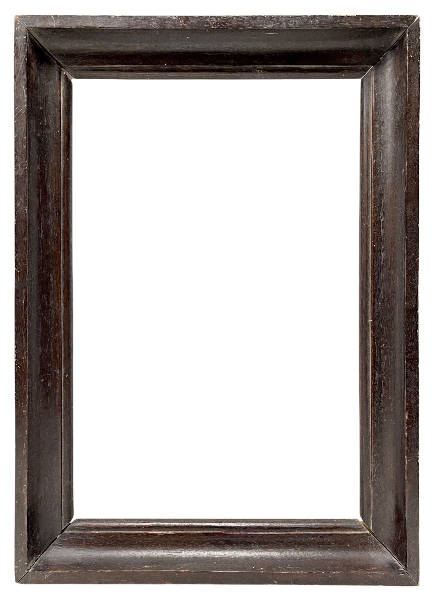 Cadre en noyer mouluré teinté XIXe — 50,3 x 33 cm — Réf.PC0128M1