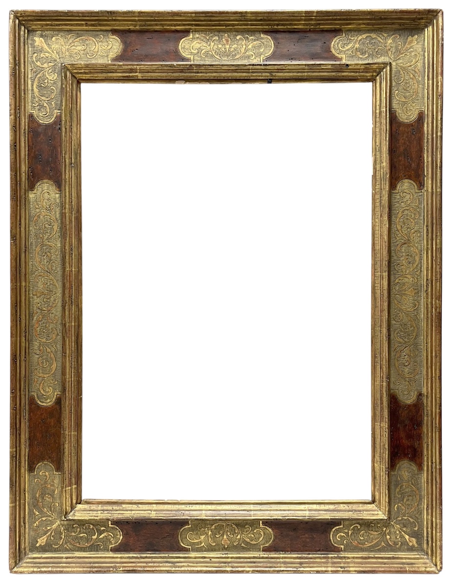 Cadre de style Renaissance 'à cassetta' — 62.8 x 44.4 cm —Réf. PC0148M1