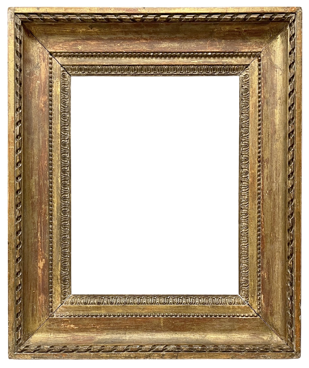 19th-century Frame With A Wide Groove — 58.9 X 47.9 Cm — Ref. Pc0163m1