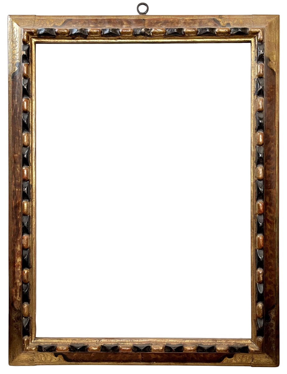 17th-century Spanish Reverse Profile Frame — 76.4 X 55 Cm — Ref. Pc0312m2