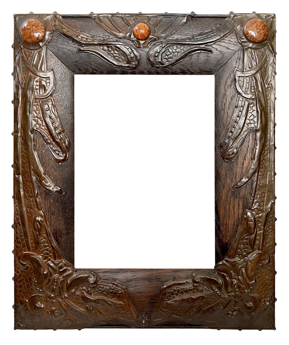 Art Nouveau Frame — 23.9 X 17.9 Cm — Ref. Pc0319m2