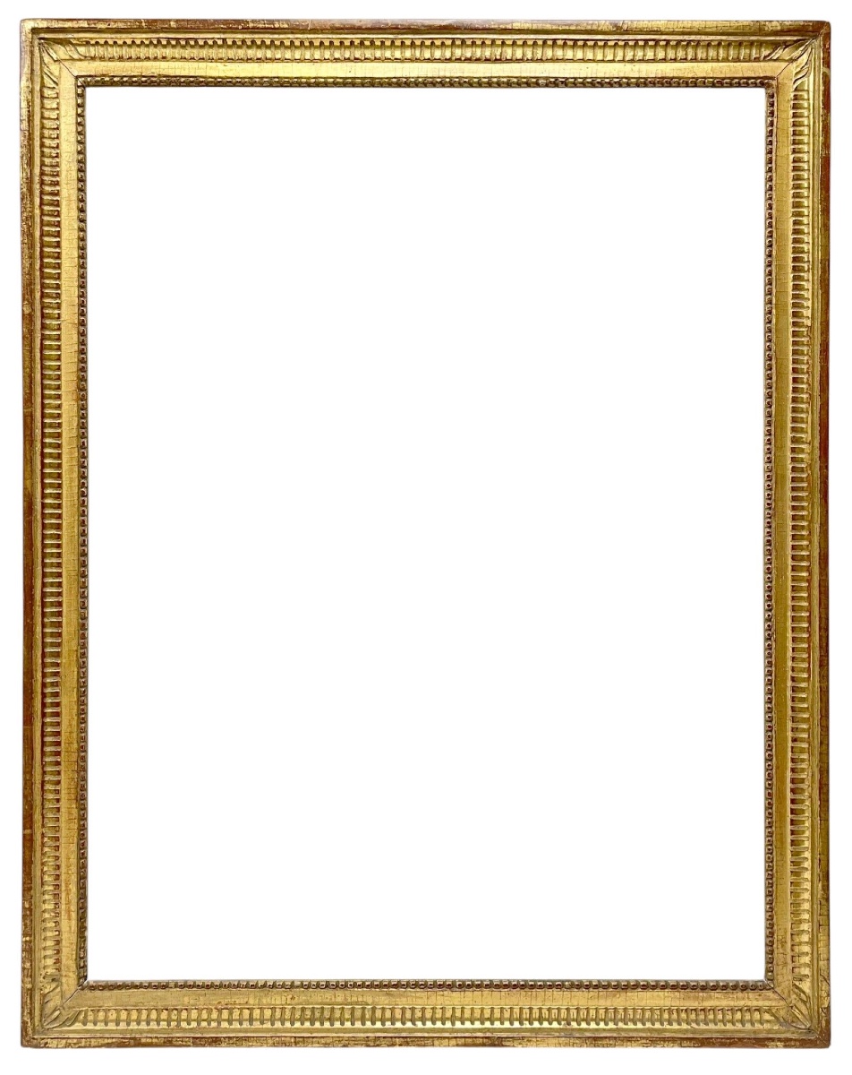 Louis XVI Period Fluted Frame — 76.5 X 59.5 Cm — Ref. Pc0407m2