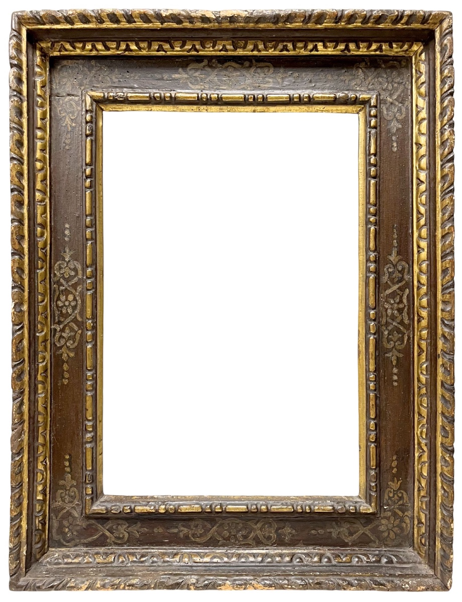16th-century Italian Cassette-style Frame — 50.2 X 34.3 Cm — Ref. Pc0351m2 (pc0352m2)