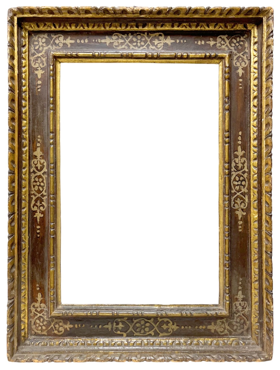 16th-century Italian Cassette-style Frame — 50.2 X 34.3 Cm — Ref. Pc0352m2 (pc0351m2)