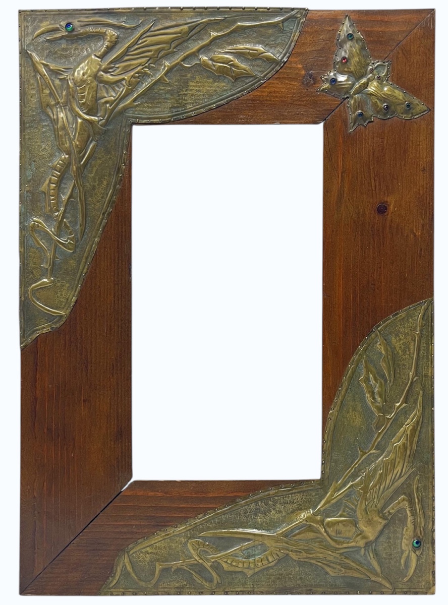 Cadre Art Nouveau — 35,8 x 18,8 cm — Réf. PC0482M2