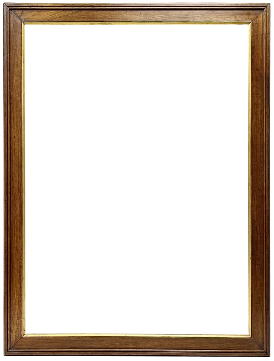 Gilt Walnut Frame, 19th Century — 98.4 X 71 Cm — Ref. Pc0553m2