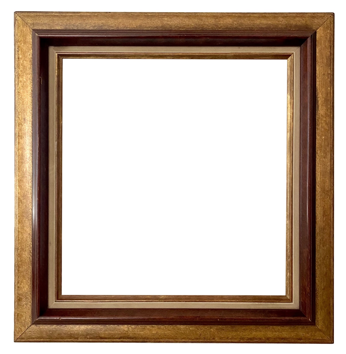 Brown Wood Frame - 38.50 X 36.50 Cm - Ref . 1068