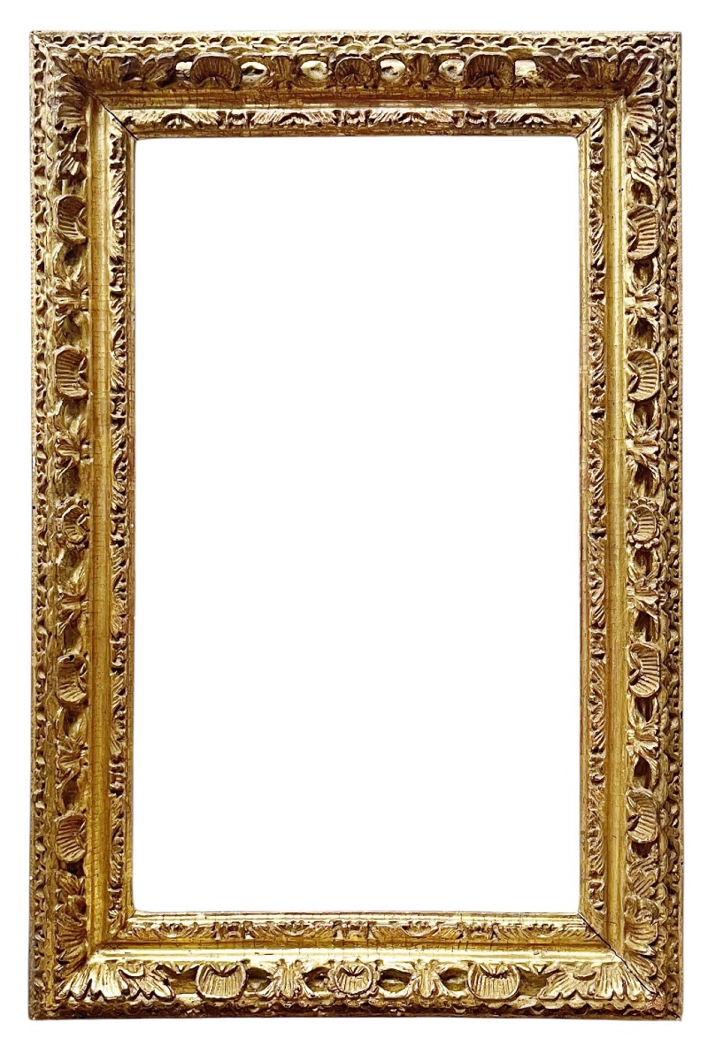 Cadre d'époque Louis XIII — 27.9 x 16.8 cm — Ref. PC0885M2 (Paire PC0881M2)