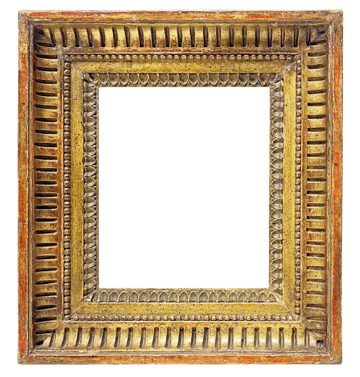 Cadre à canaux XVIIIe. — 15 x 12,7 cm — Réf. PC0974M2