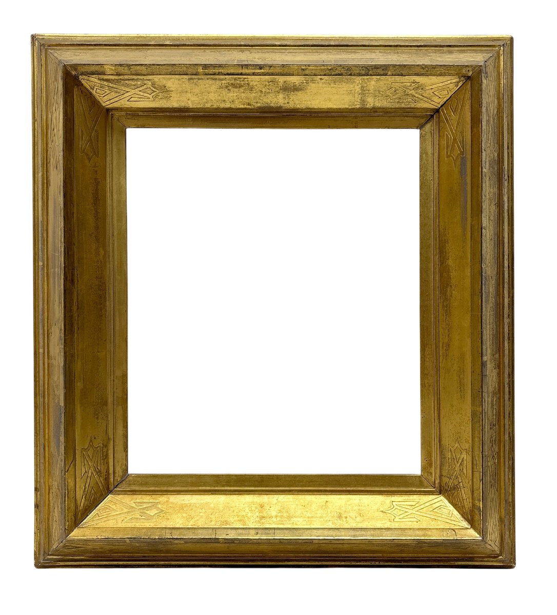 Cadre américain XIXe — 33,7 x 29 cm — Réf. 2755