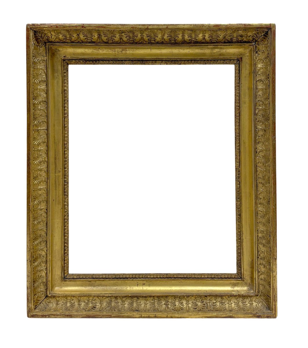 Cadre d'époque empire — 42,5 x 34,5 cm — Réf. 2763