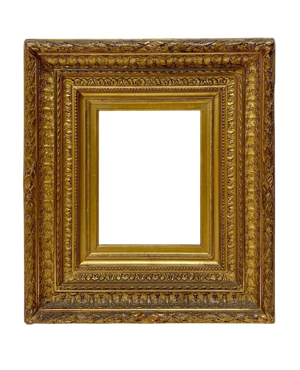 Cadre Barbizon &mdash; 22,4 x 17,4 cm &mdash; R&eacute;f. 2817 (Paire 2818)