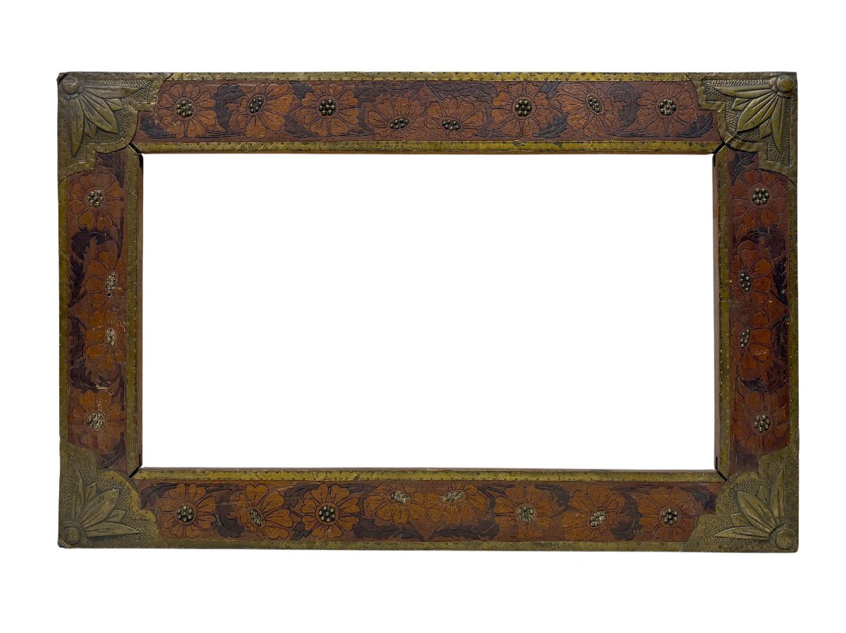 Cadre Art nouveau — 32,2 x 56,5 cm — Réf. 2831