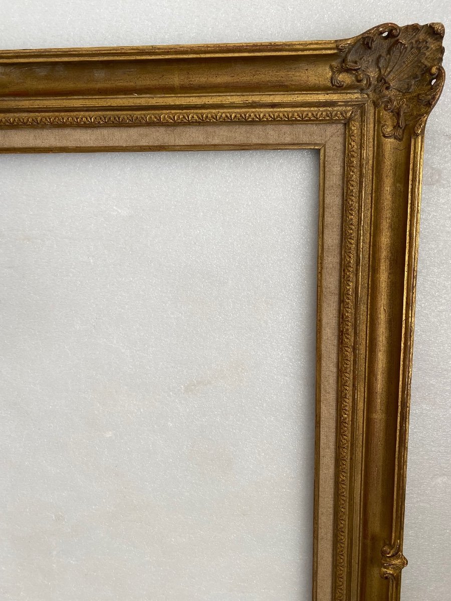 Golden Frame Louis XV Style - 93.10 X 74.10 - Ref 1320-photo-2