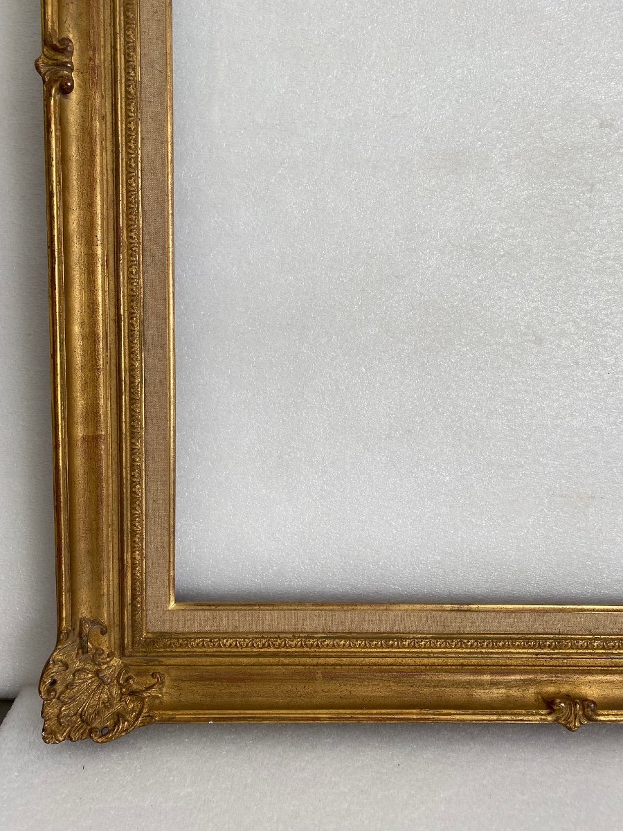 Golden Frame Louis XV Style - 93.10 X 74.10 - Ref 1320-photo-4
