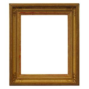 Cadre à canaux d'époque XIXe — 56,3 x 44,9 cm — Ref. 3024