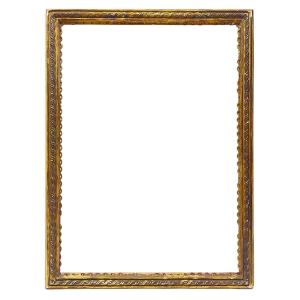 19th-century Italian Frame With Interlacing Design — 54 X 38 Cm — Pc0063m1