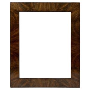 19th-century Walnut Veneer Frame. — 36.9 X 28.8 Cm — Pc0065m1