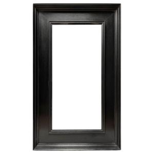 Cadre en bois mouluré noirci — 62,4 x 30,3 cm — Réf. PC0097M1