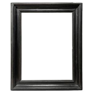 Cadre italien en bois noirci — 60,5 x 45,5 cm — Ref PC0101M1