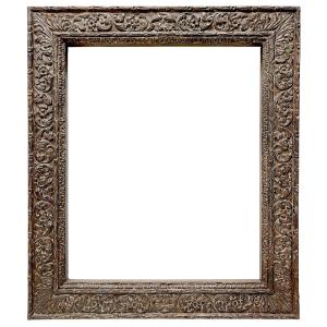 19th-century Frame With Floral Scrollwork — 57.5 X 46.7 Cm — Ref. Pc0178m1