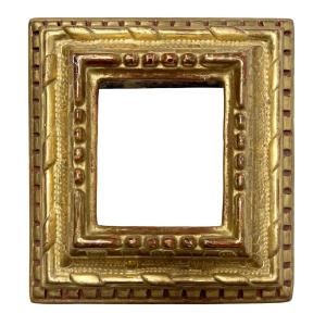 Cadre à profil renversé espagnol XVIIIe — 9,9 x 8,7 cm — Réf. PC0354M2